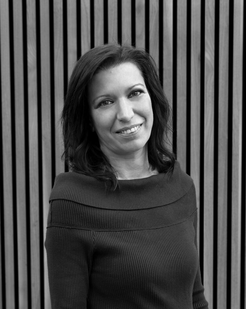 Head shot of salon stylist Marcella